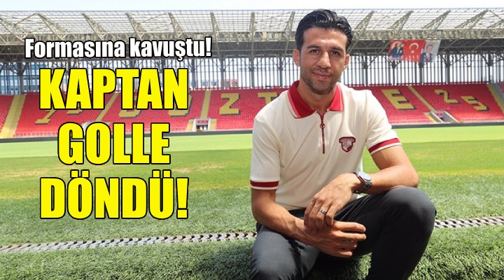 Göztepe'de kaptan İsmail golle döndü!