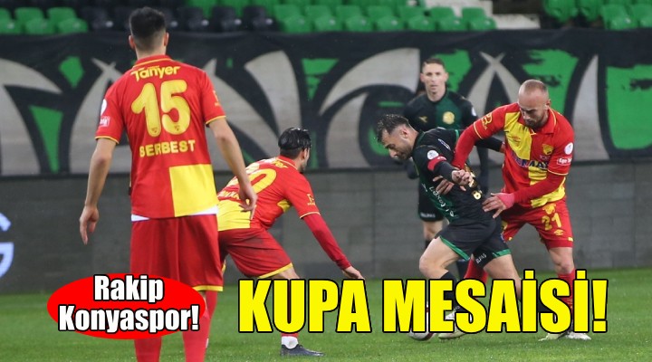Göztepe'de kupa mesaisi... Konyaspor'a konuk olacak!