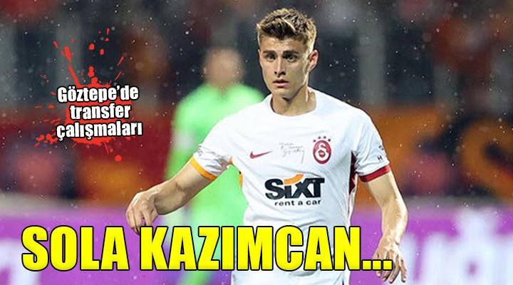 Göztepe'de sola alternatif Kazımcan!