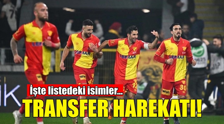 Göztepe'de transfer harekatı!