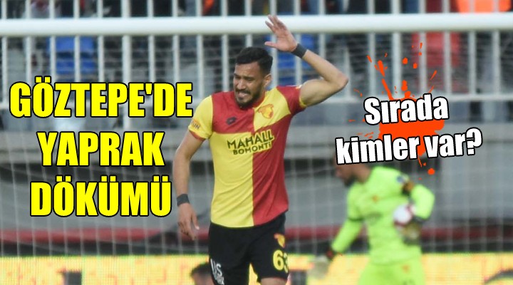 Göztepe'de yaprak dökümü