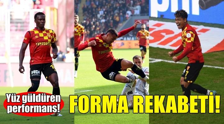 Göztepe'de yüzleri güldüren rekabet!