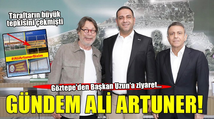 Göztepe'den Başkan Uzun'a 'Ali Artuner Sahası' ziyareti...