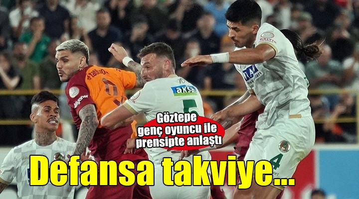 Göztepe'den savunmaya takviye...