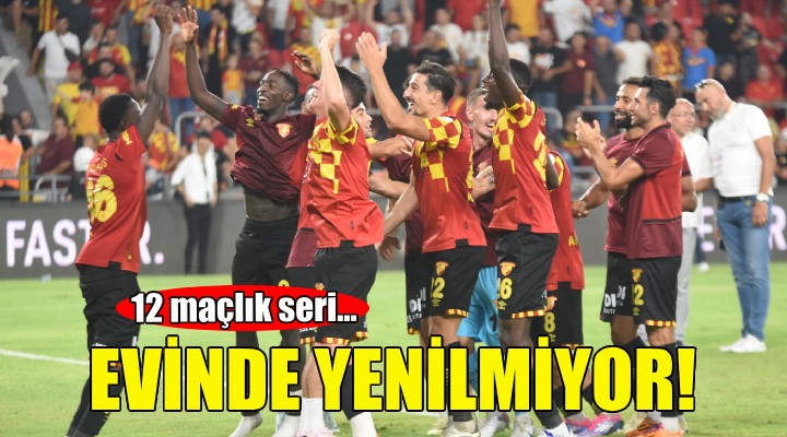 Göztepe evinde yenilmiyor!