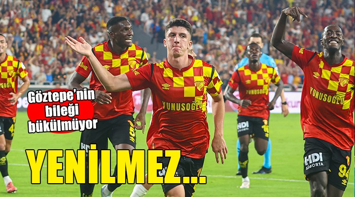 Göztepe'nin bileği bükülmüyor