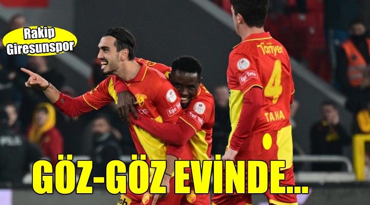 Göztepe'nin konuğu Giresunspor