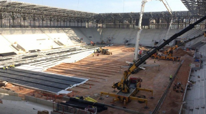 Göztepe'nin yeni stadı Türkiye'de ilk olacak!