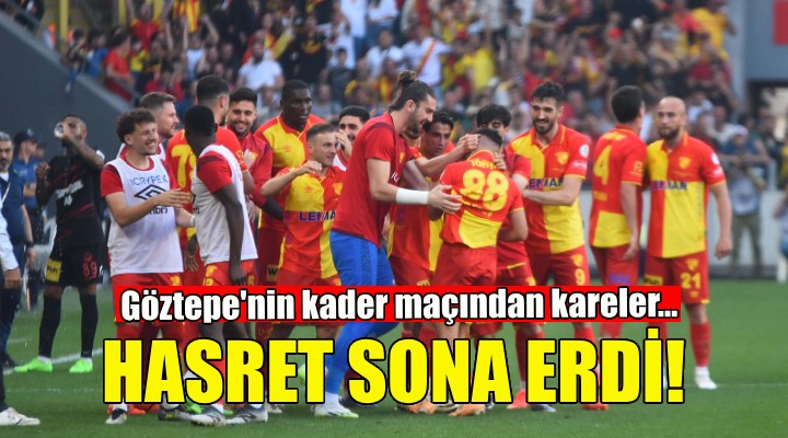 Göztepe'nin zafer gününden kareler!