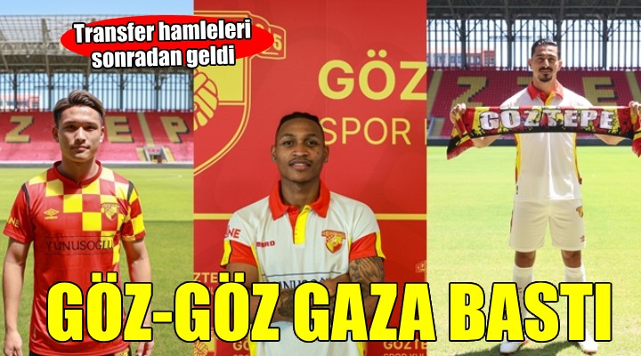 Göztepe sonradan açıldı!