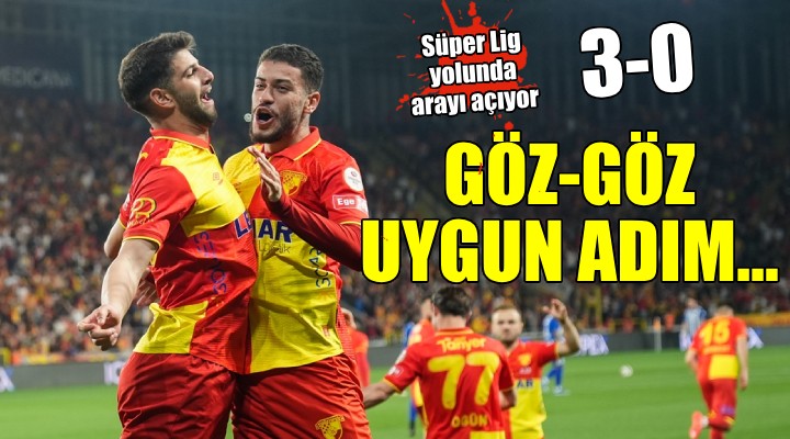 Göztepe uygun adım Süper Lig'e...