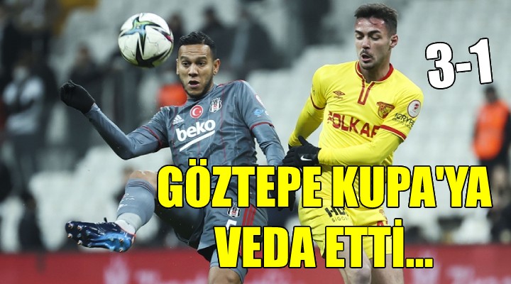 Göztepe Kupa'ya penaltılarla veda etti