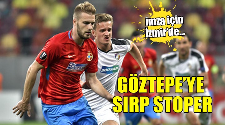 Göztepe'ye Sırp stoper