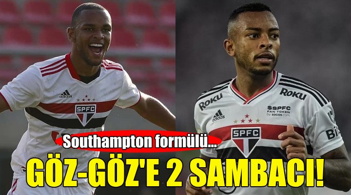 Göztepe'ye iki sambacı!