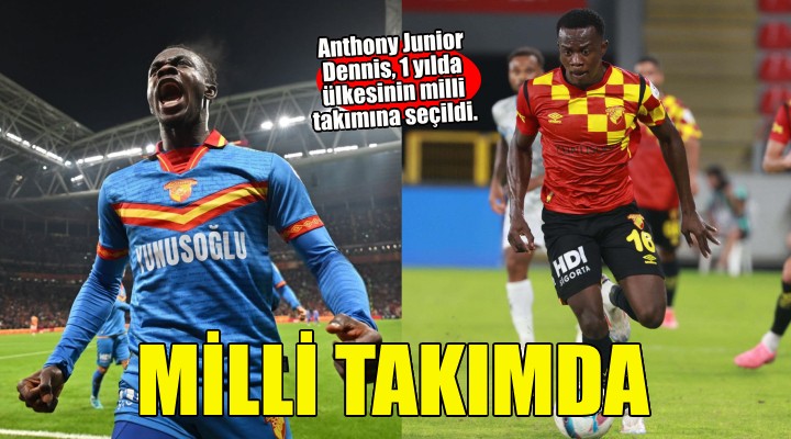 Göztepeli Dennis milli takıma