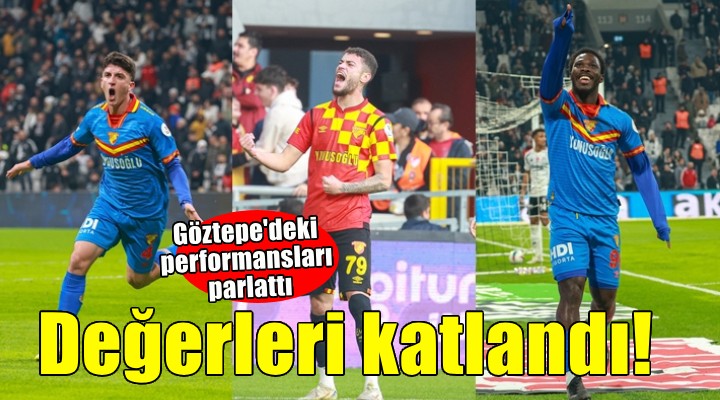 Göztepeli oyuncular değerine değer kattı!