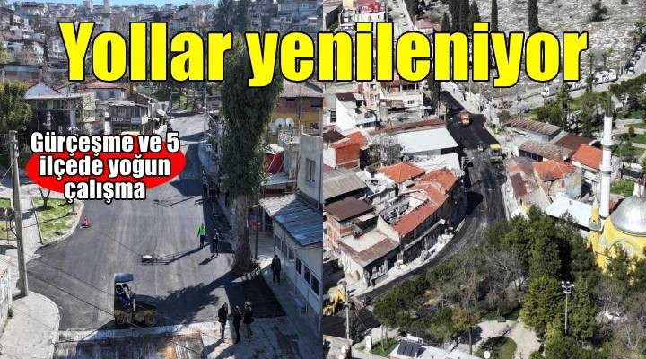 Gürçeşme Caddesi yenileniyor