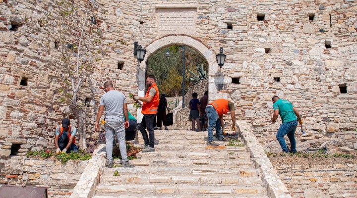 Güvercinada ziyaretçilerini yeni peyzajıyla karşılamaya hazırlanıyor!