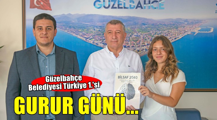 Güzelbahçe Belediyesi Türkiye birincisi oldu...