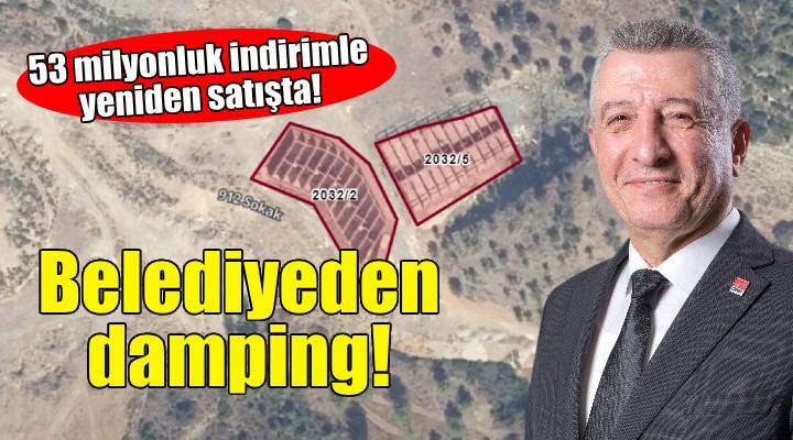 Güzelbahçe Belediyesi'nden damping... Bu kez 213 milyon TL'ye satışta!