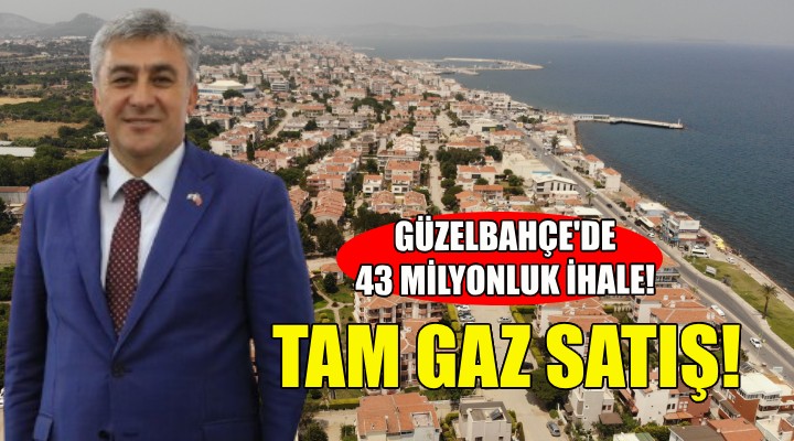 Güzelbahçe Belediyesi'nden tam gaz satış!