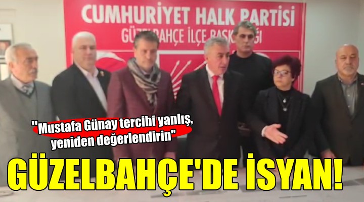 Güzelbahçe'de 'Mustafa Günay' isyanı... ''BU KARAR YANLIŞ!''
