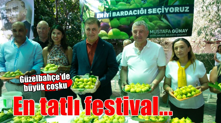 ‘Güzelbahçe'de ‘Tatlı' festival