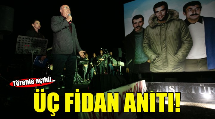 Güzelbahçe'de Üç Fidan Anıldı