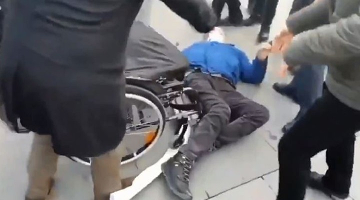 HDP'li Piroğlu'na tekerlekli sandalyede polis müdahalesi