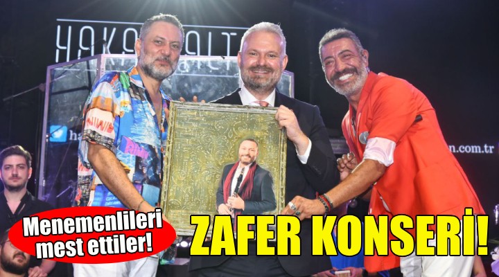 Hakan Altun ve Hüsnü Şenlendirici'den Zafer konseri!