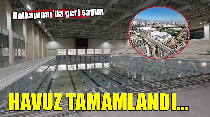 Halkapınar Olimpik Yüzme Havuzu tamamlandı