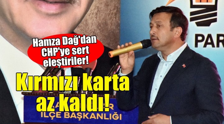 Hamza Dağ: İzmirli sarı kartı verdi, kırmızı karta da az kaldı!