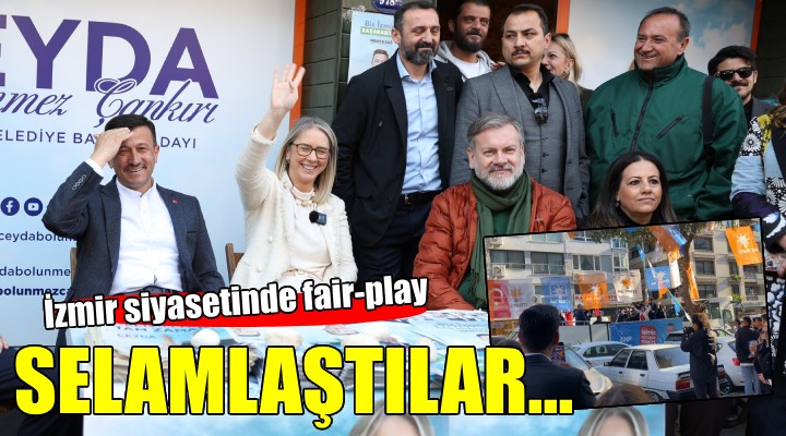 İzmir'de fair-play rüzgarı...