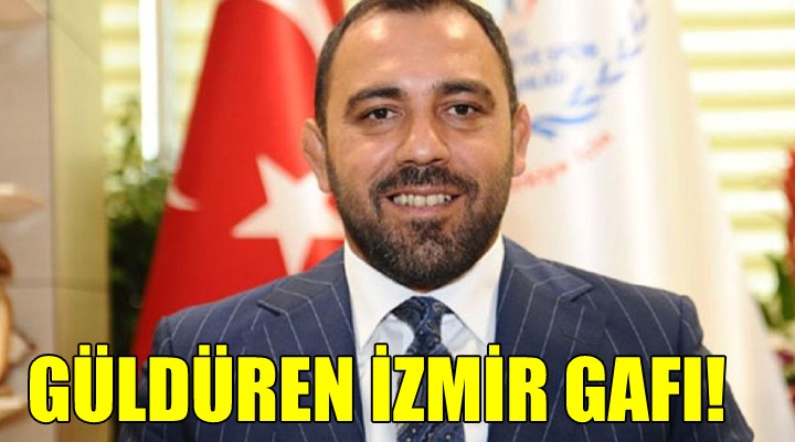 Hamza Yerlikaya'dan güldüren İzmir gafı!