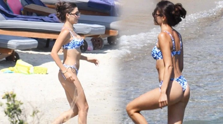 Hande Erçel'in tatil keyfi