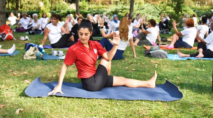 Hareketlilik Haftası'na yoga ve pilatesli karşılama!