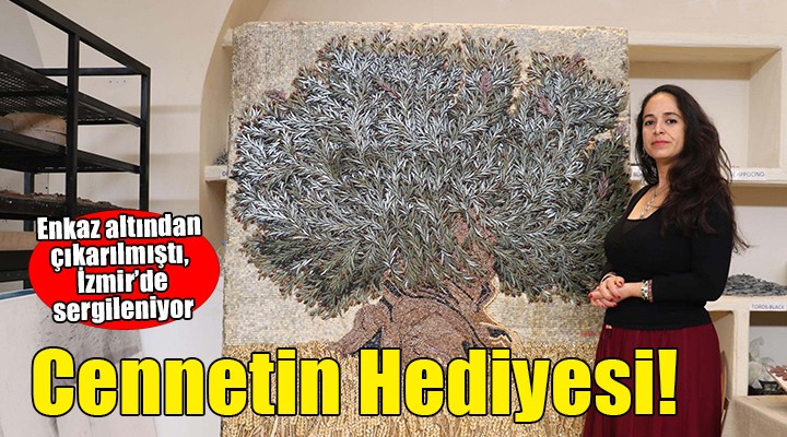 Hatay'da enkaz altından çıkarılmıştı... ''Cennetin Hediyesi'' İzmir'de sergileniyor!