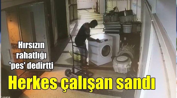 Herkes çalışan sandı, o iş yerini soydu...