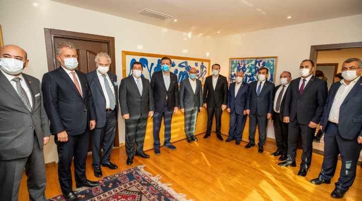 Hisarcıklıoğlu'ndan Başkan Soyer'e ziyaret