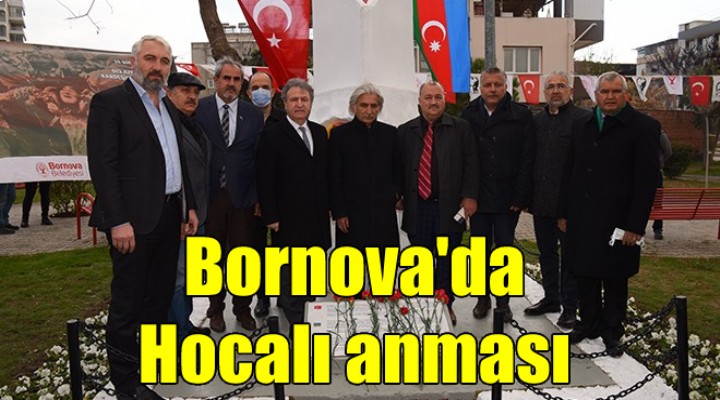 Hocalı Şehitleri Bornova'da anıldı