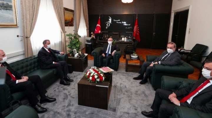 Hulusi Akar ve Süleyman Soylu'dan, Kılıçdaroğlu'na ziyaret