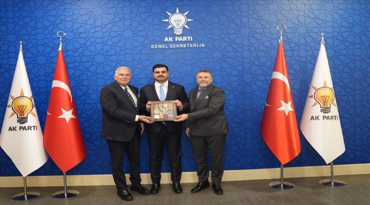 İAOSB yönetiminden AK Parti Genel Sekreteri İnan'a ziyaret