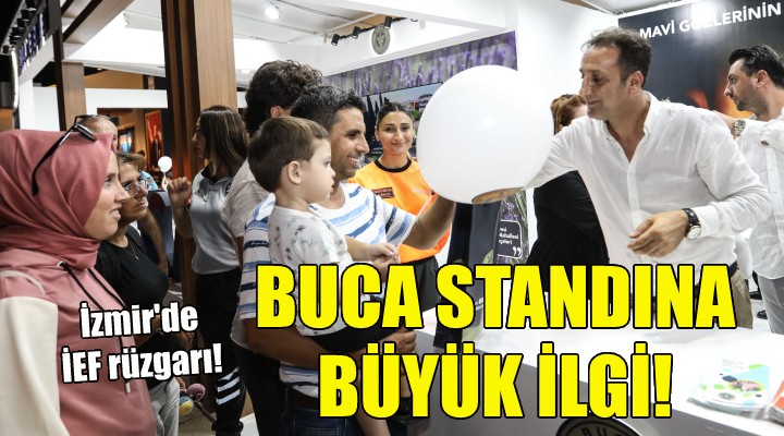 İEF'de Buca standına büyük ilgi!