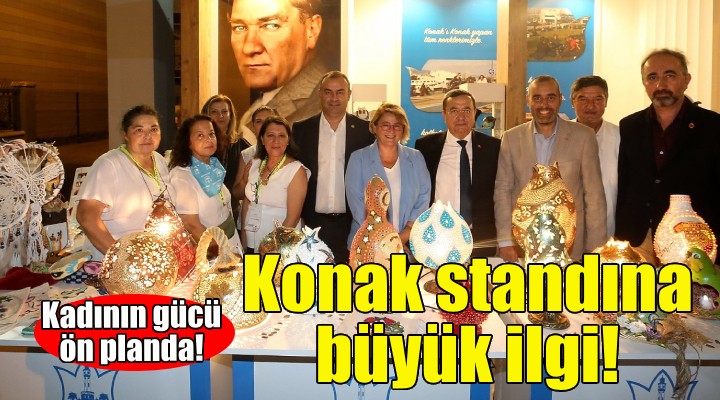 İEF'te Konak standına büyük ilgi!