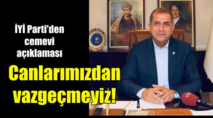 İYİ Parti İl Başkanı Kırkpınar'dan cemevi açıklaması