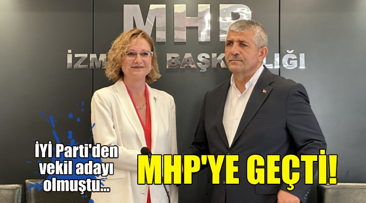 İYİ Parti'den vekil adayı gösterilmişti... Arzu Yıldırım MHP'ye geçti!