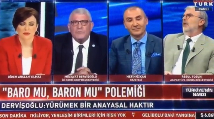 İYİ Parti'li Dervişoğlu'ndan AK Parti'li Tosun'a sert sözler!