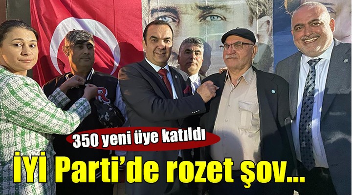 İYİ Parti'ye İzmir''de 350 yeni üye...