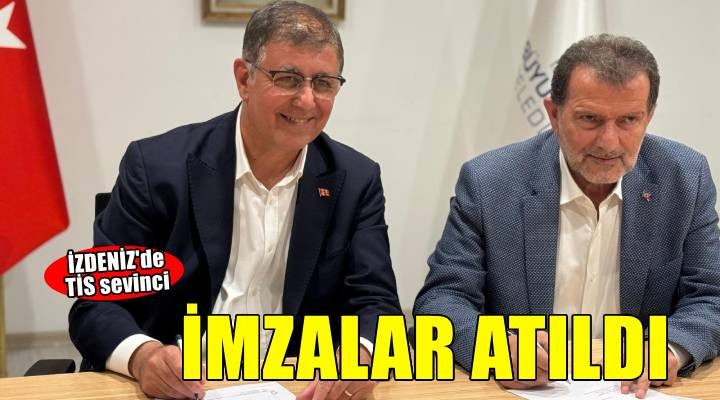İZDENİZ’de imzalar atıldı