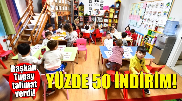 İZELMAN Anaokulları'nda yüzde 50 indirim!